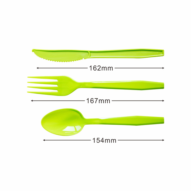 PP Disposable Food Grade Plastic Cutlery Set